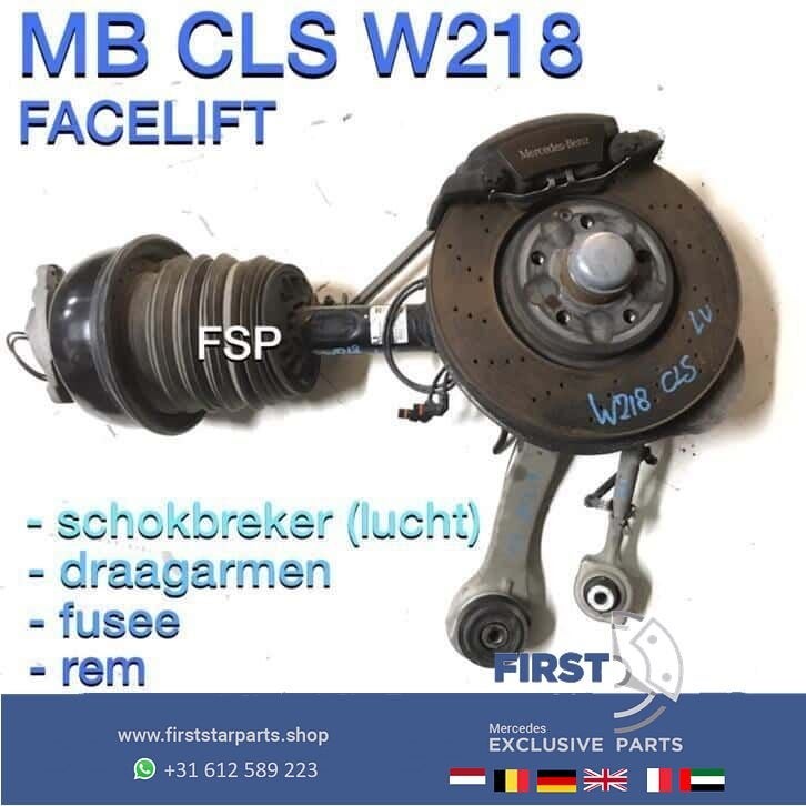 W218 CLS Facelift airmatic luchtvering schokbreker fusee 218, Gebruikt, -, Ophalen of Verzenden, -
