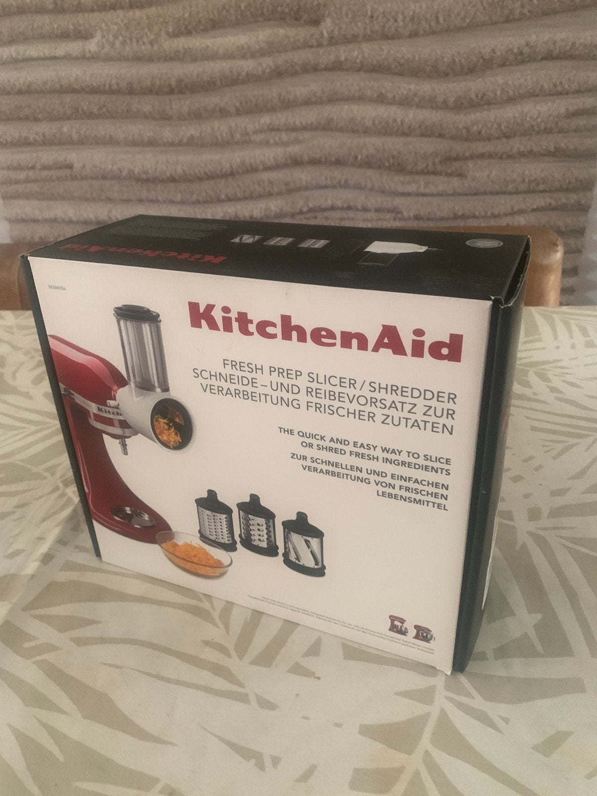 KitchenAid slicer/shredder, Ophalen of Verzenden, Nieuw, Overige materialen, Wit