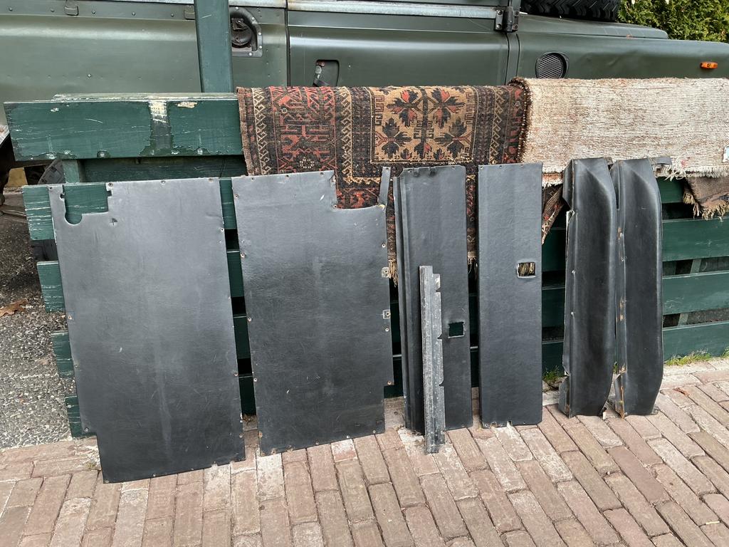Series Land Rover “deurkaarten” of deurbekleding., Auto-onderdelen, Ophalen, Gebruikt, Land Rover