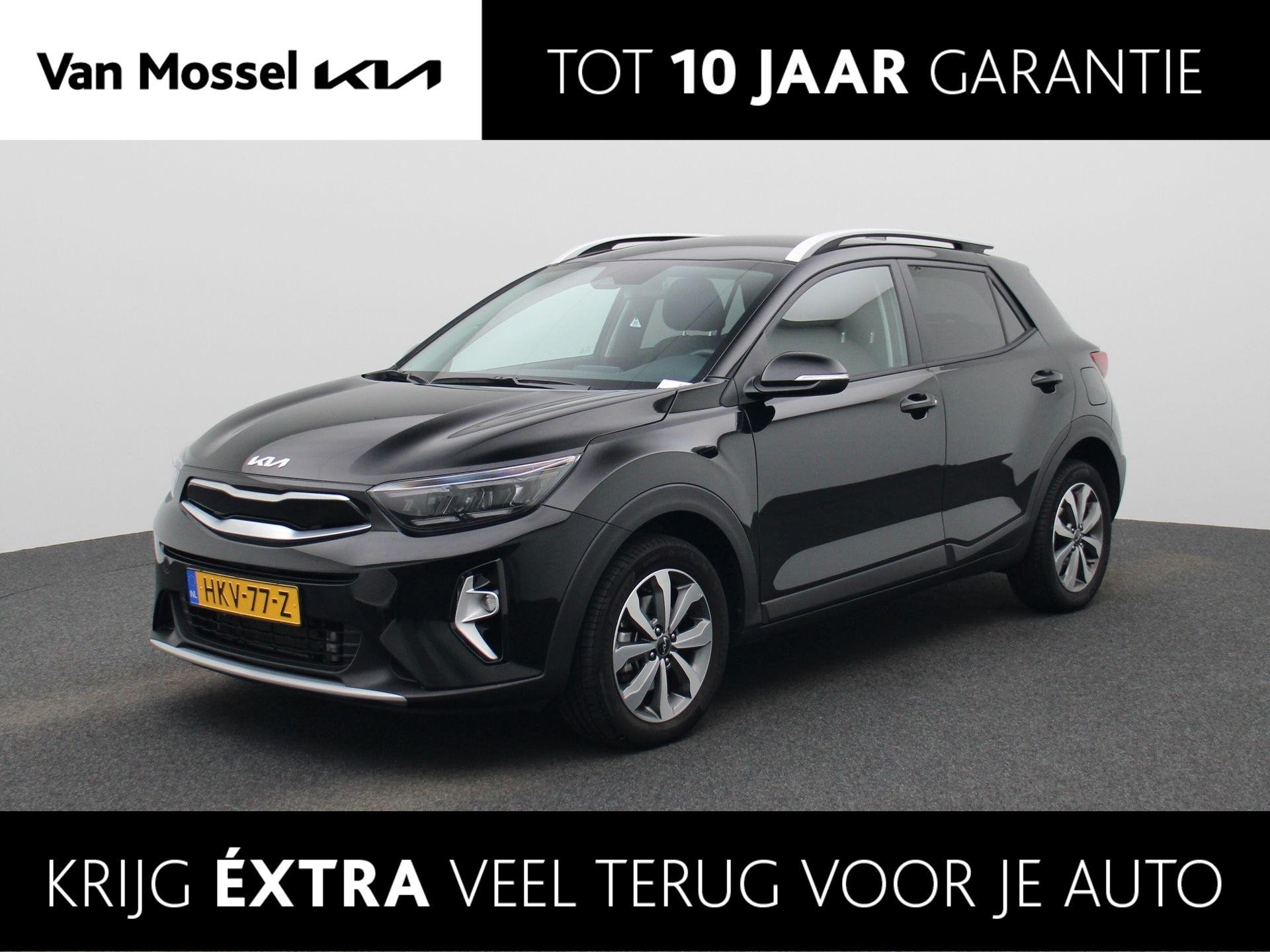 Kia Stonic 1.0 T-GDi MHEV DynamicPlusLine | Climate Control, Auto's, Kia, Euro 6, Zwart, Origineel Nederlands, Bedrijf