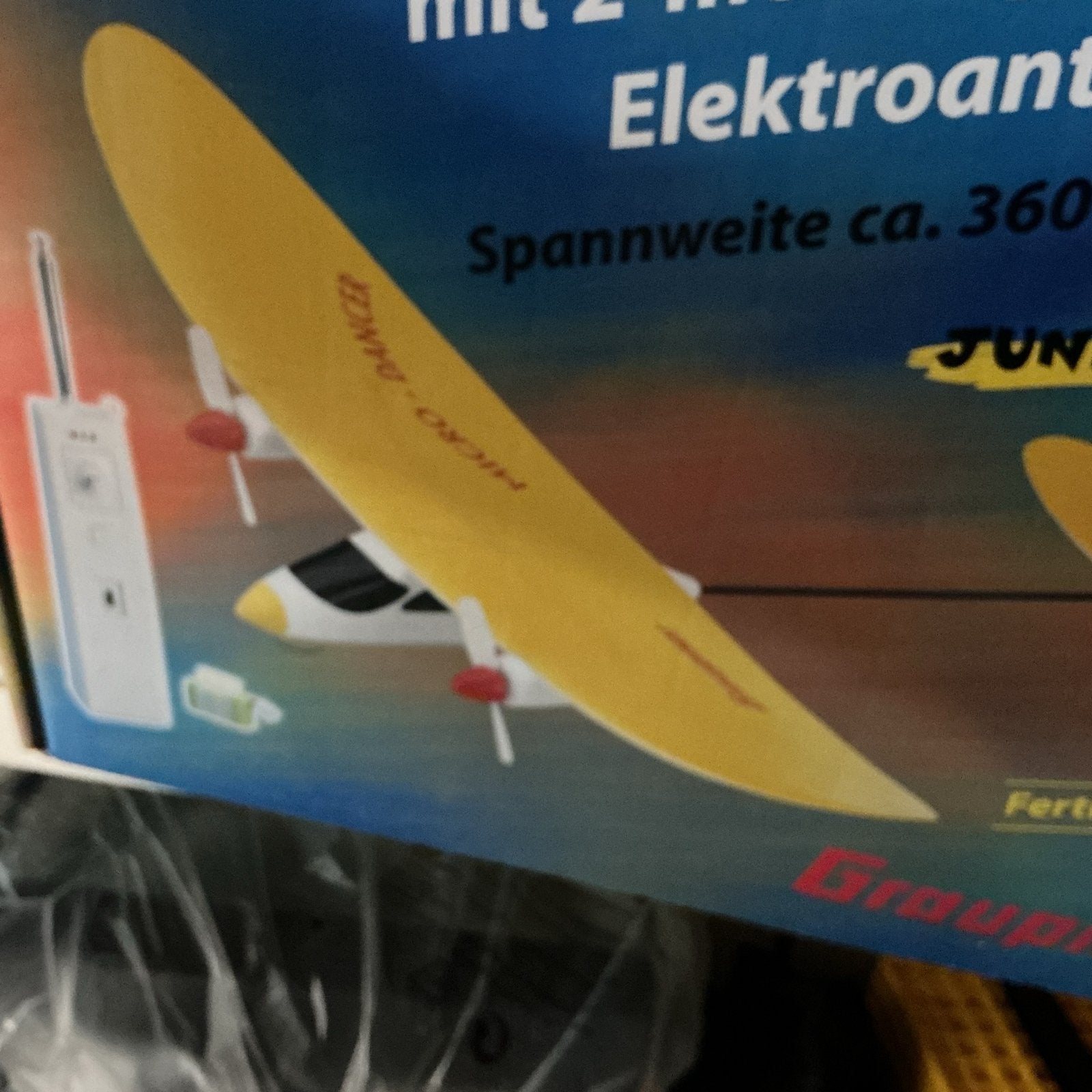 Graupner Micro-Dancer RC Vliegtuig Elektroantrieb, Ophalen of Verzenden, Nieuw, Elektro, RTF (Ready to Fly)