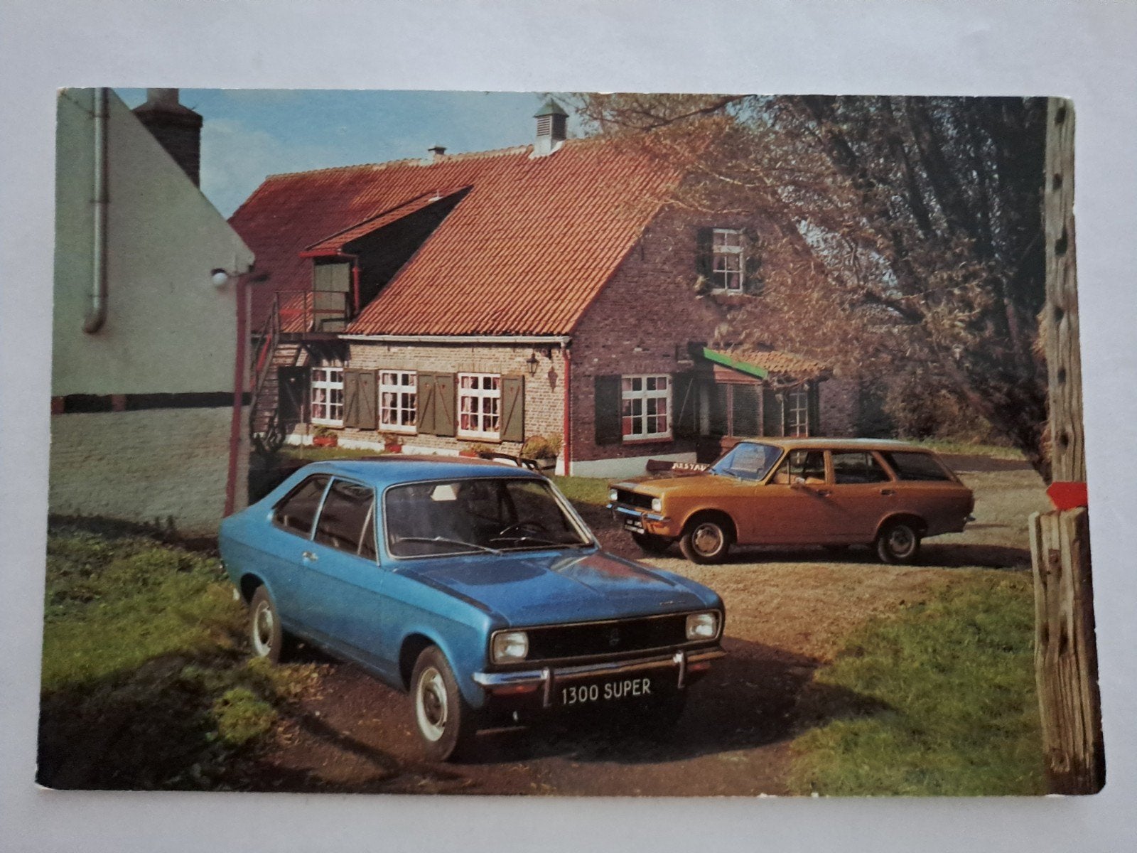 Schelluinen reclame kaart, Ophalen of Verzenden, Zuid-Holland