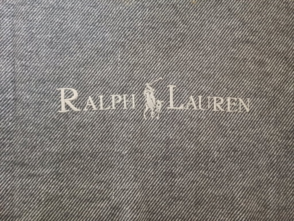 RALPH LAUREN PLAID 160X190CM I.Z.G.ST ( ZIE FOTO'S), Ophalen of Verzenden, Zo goed als nieuw