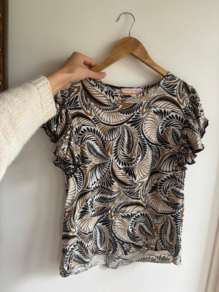 Studio anneloes top M, Kleding | Dames, Ophalen of Verzenden, Zo goed als nieuw, Zonder mouw