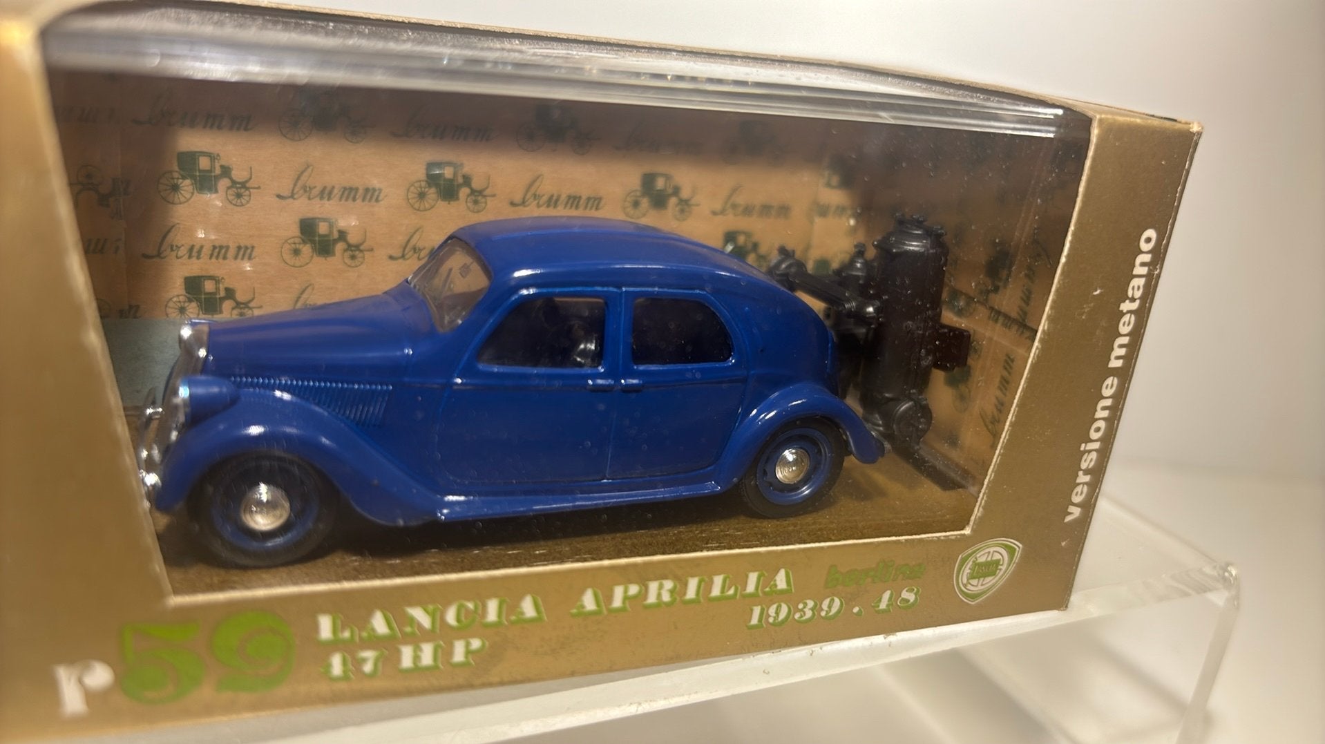 Lancia aprilia berline 1939 brumm 1.43, Overige merken, Auto, Ophalen of Verzenden, A