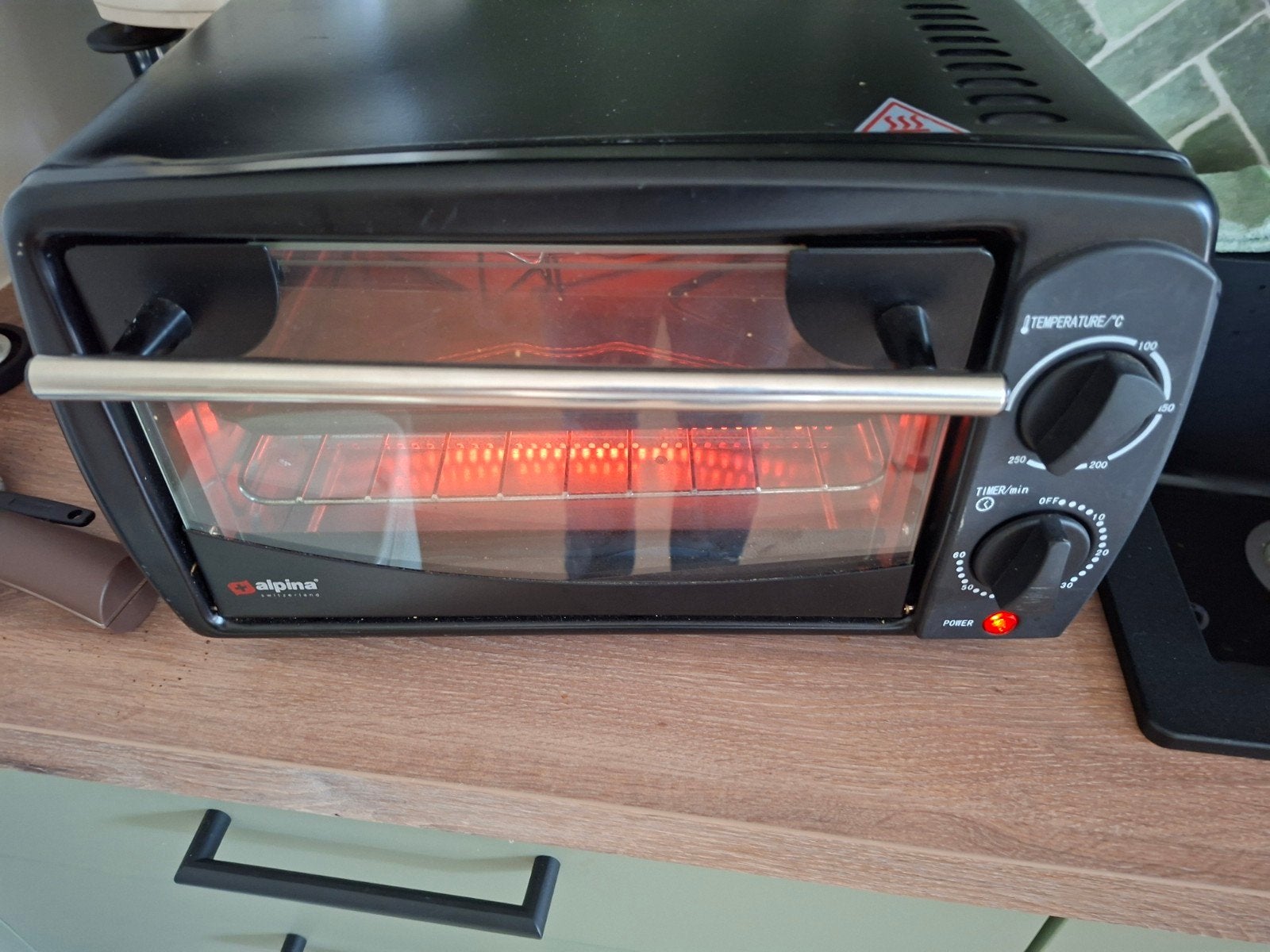 alpina Toaster Oven, Ophalen, Gebruikt