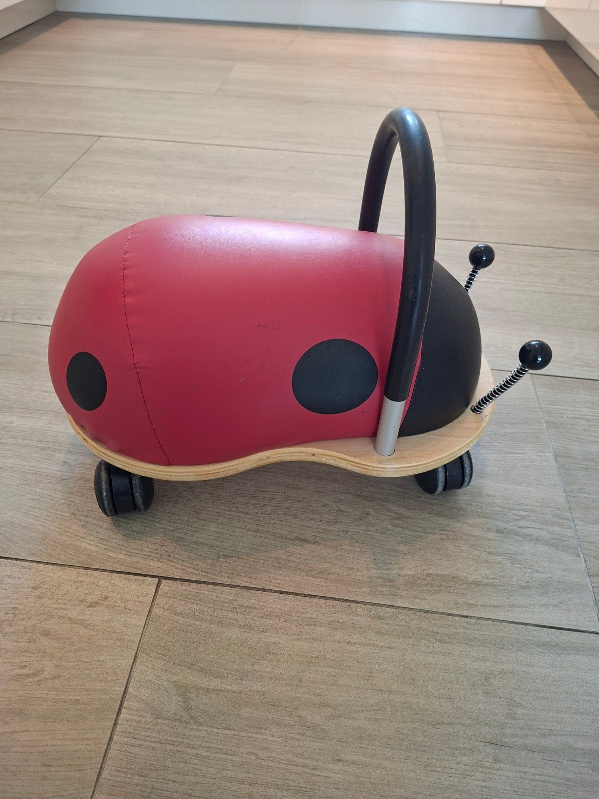 Wheeliebug Lieveheersbeestje, Ophalen, Gebruikt