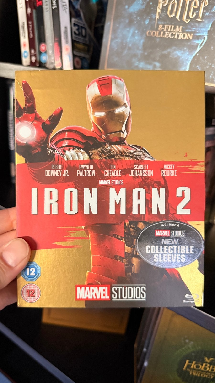 Iron Man 2 Blu-ray - Marvel Studios, Cd's en Dvd's, Blu-ray, Nederlands, Film, Actie, Ophalen of Verzenden