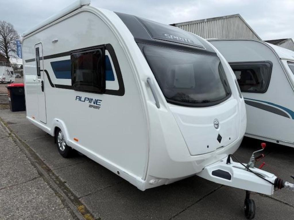 Sprite Alpine Sport 420 CT nieuw binnen, Dwarsbed, Standaardzit, Tot en met 2, Schokbreker