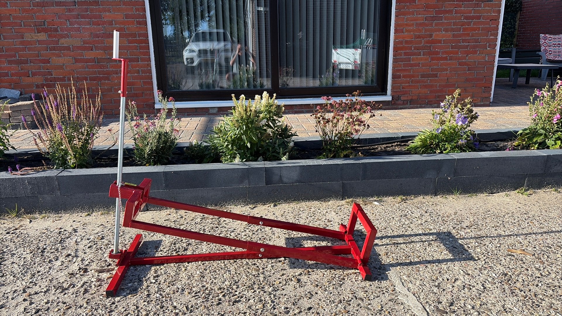 Grasmaaier lift tot 400 kg - Handige onderhoudshulp, Ophalen of Verzenden, Gebruikt