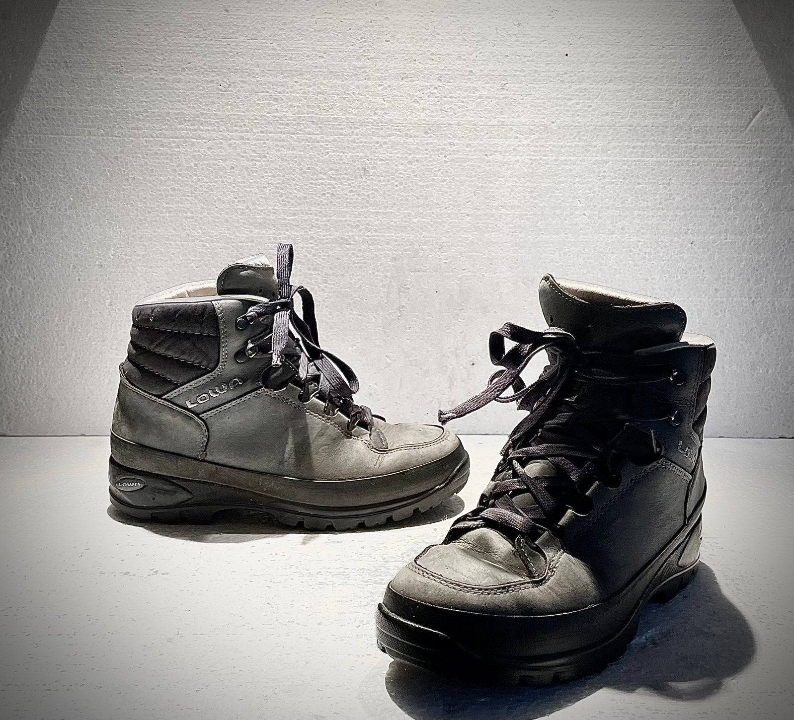 Lowa Comfort wandelschoenen bergschoenen blauw grijs 40, Ophalen of Verzenden, Grijs, Wandelschoenen