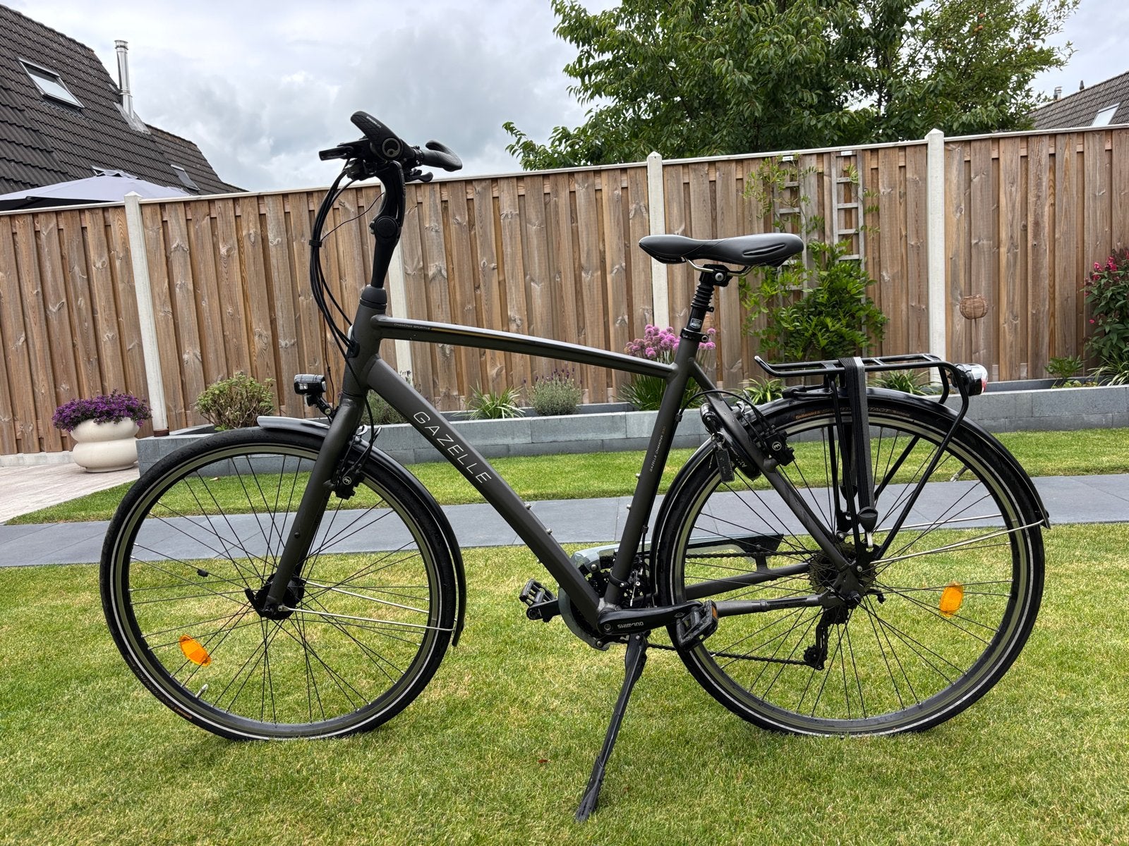 Gazelle Chamonix S30 Herenfiets - Maat 57, Ophalen, Gebruikt, Velgrem, Versnellingen