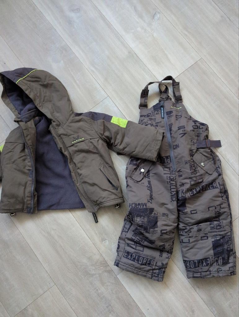 Winterjas en skibroek set maat 86, Ophalen of Verzenden, Gebruikt, Jongen