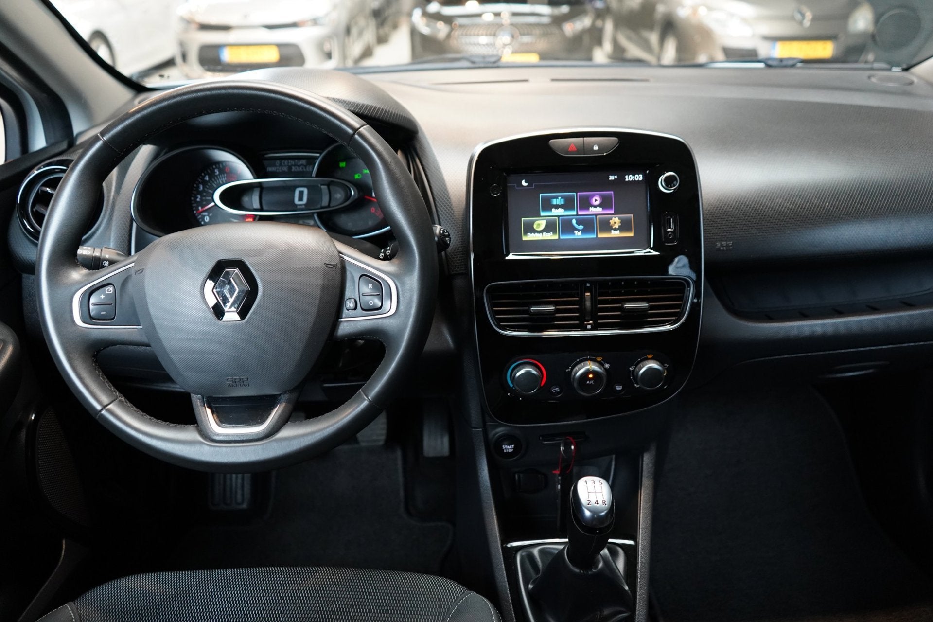 Renault Clio 1.2 16V | AIRCO | CRUISE | ELEK.RAMEN | APK., Voorwielaandrijving, Start-stop-systeem, Stof, Euro 6