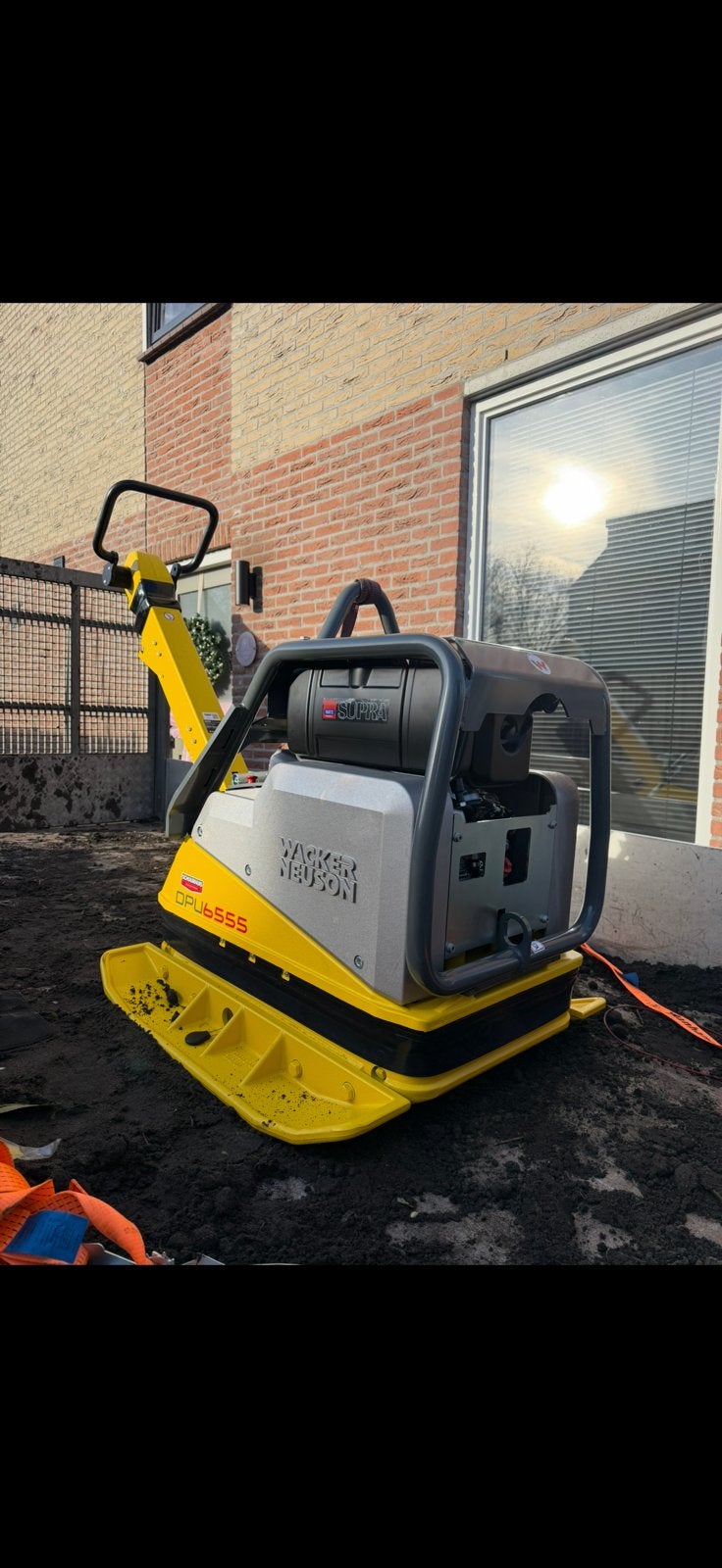 Wacker Neuson DPU6555 Trilplaat - Zo goed als nieuw!, Ophalen