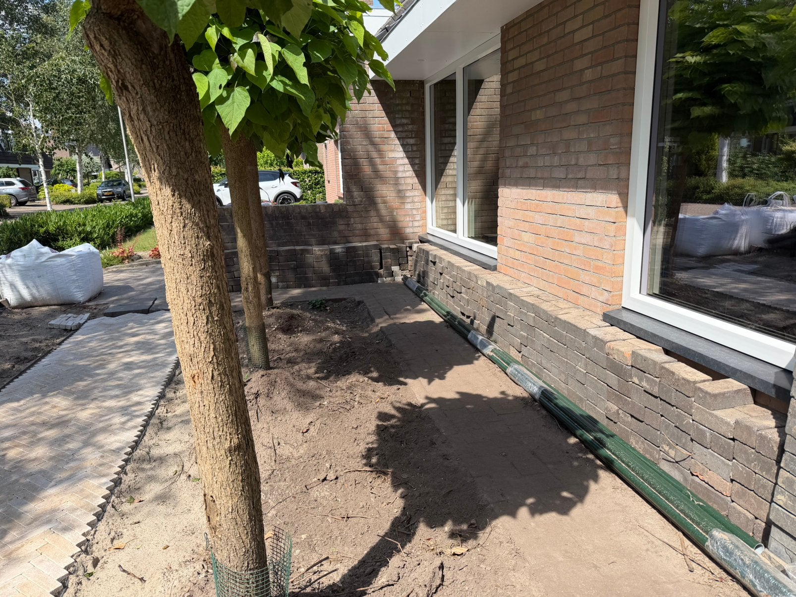 Circa 20m2 klinkers | GRATIS, Ophalen, Zo goed als nieuw, Beton, Klinkers