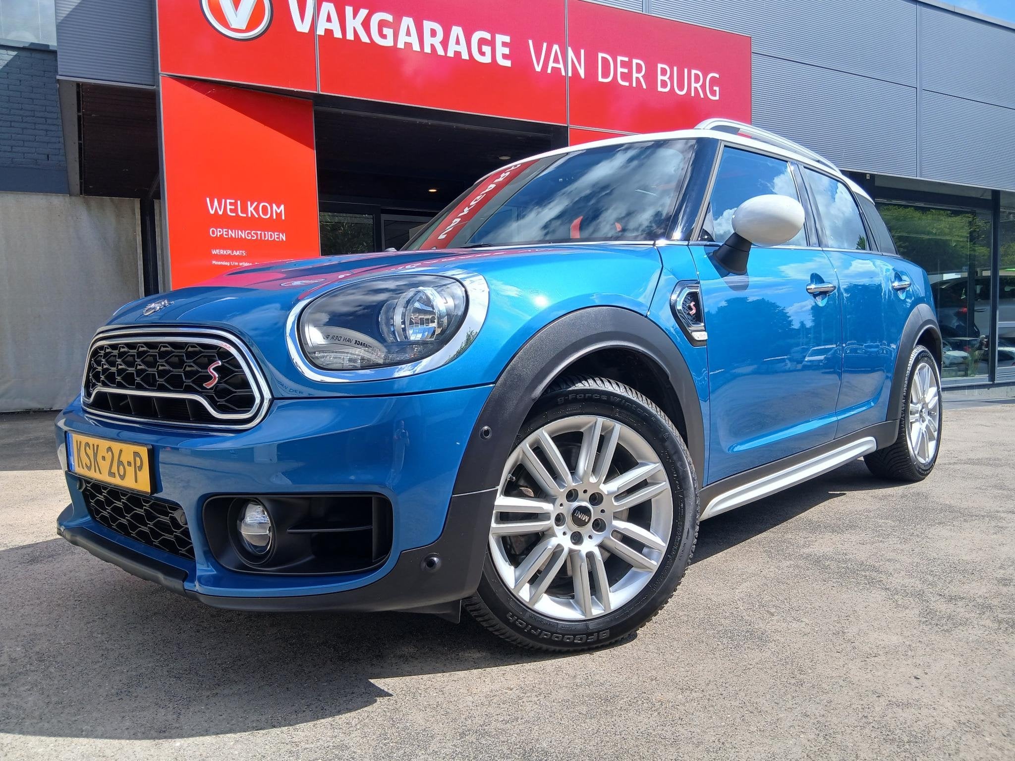 MINI Countryman 2.0 Cooper S Night Jack Edition Pano, Auto's, Mini, Stof, Blauw, Bedrijf, SUV of Terreinwagen