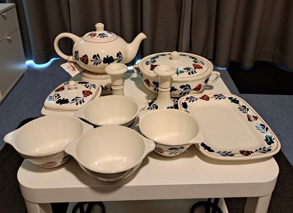 Boerenbont servies, Ophalen of Verzenden