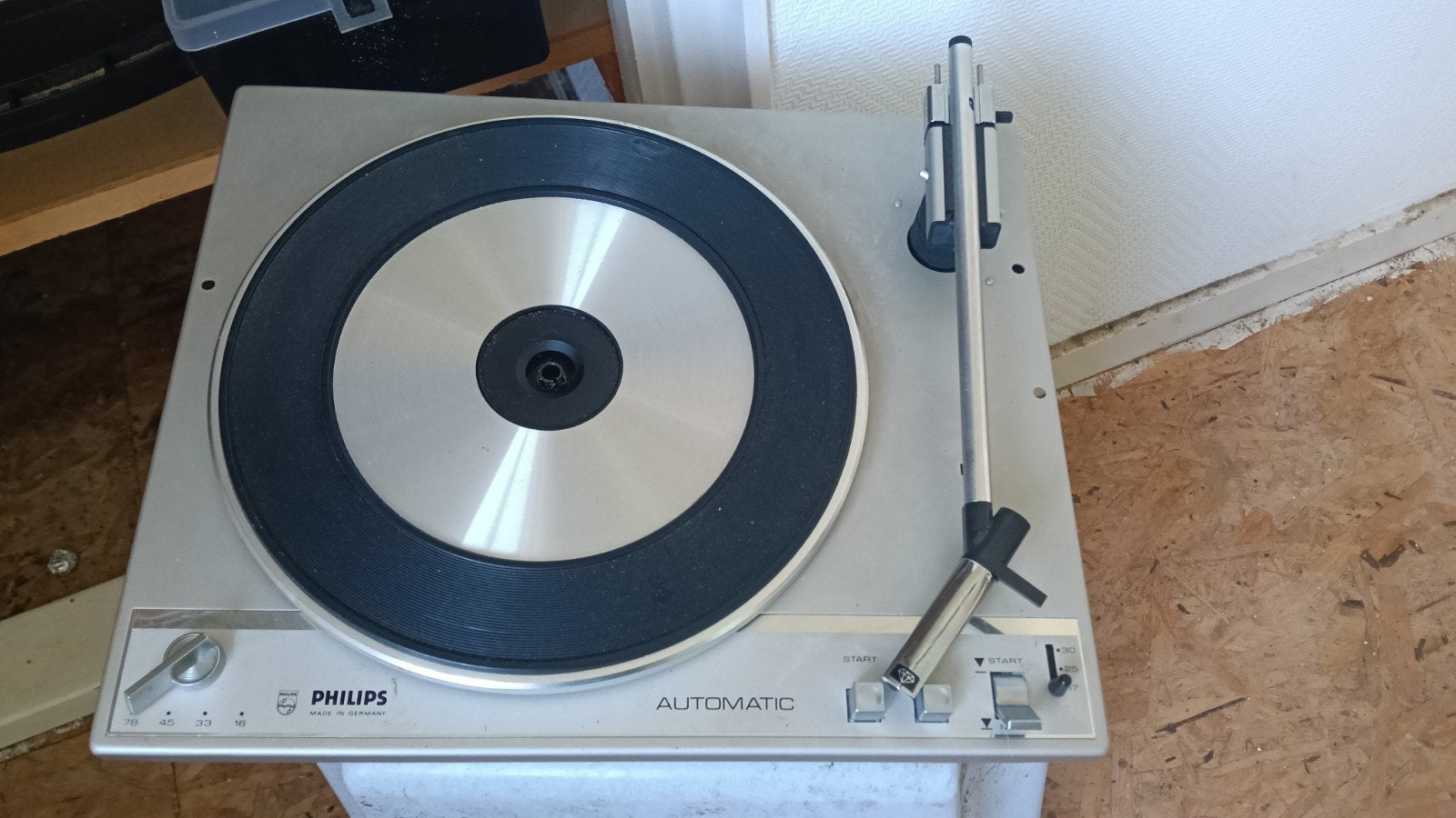 oude Philips Automatische Platenspeler, Philips, Gebruikt, Automatisch, Ophalen of Verzenden