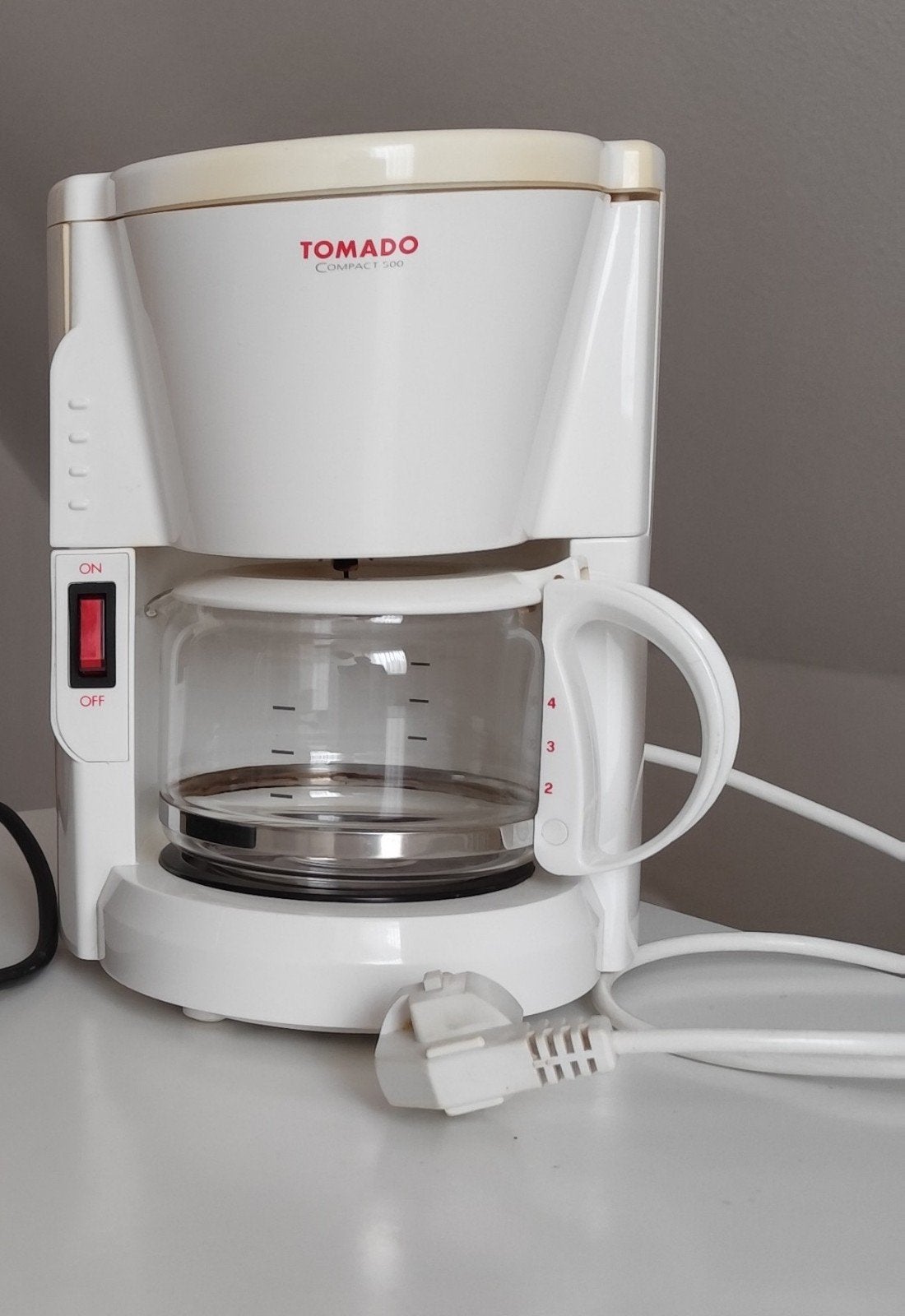Tomado Compact 500 Koffiezetapparaat - Wit, Ophalen, Gebruikt