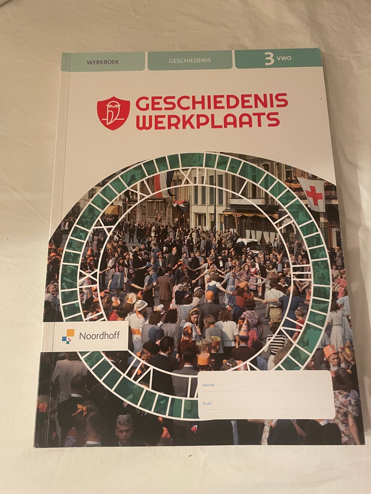 Geschiedenis Werkplaats 3 VWO Werkboek Noordhoff, Boeken, Schoolboeken, Ophalen of Verzenden, Zo goed als nieuw, VWO, Geschiedenis