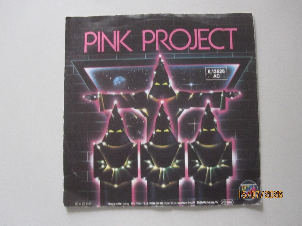PINK PROJECT - disco project - vinyl 7", Cd's en Dvd's, Gebruikt, 7 inch, Ophalen of Verzenden, Pop