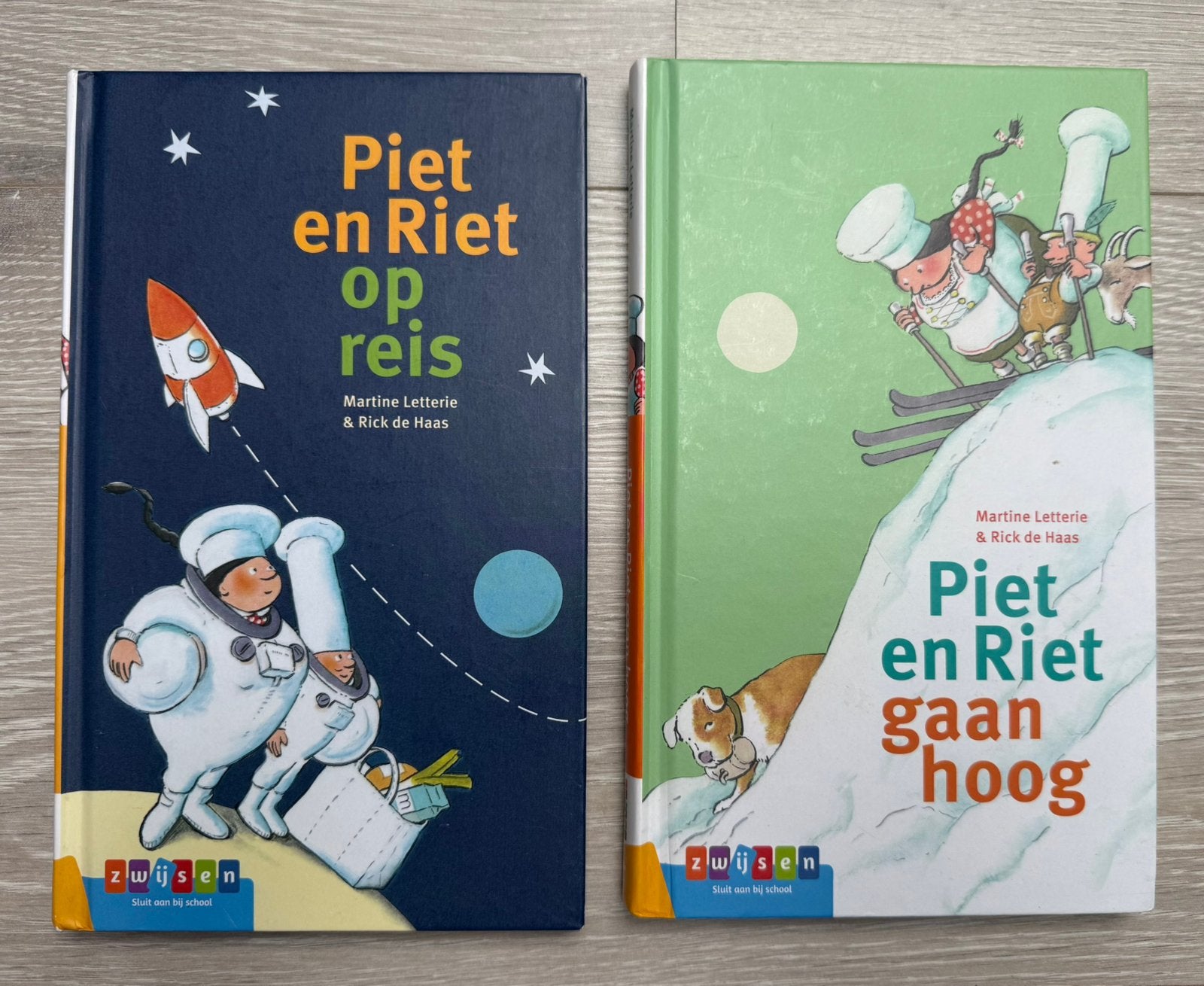 2x Piet en Riet avi boeken start t/m M4, Ophalen of Verzenden, Zo goed als nieuw, Fictie algemeen