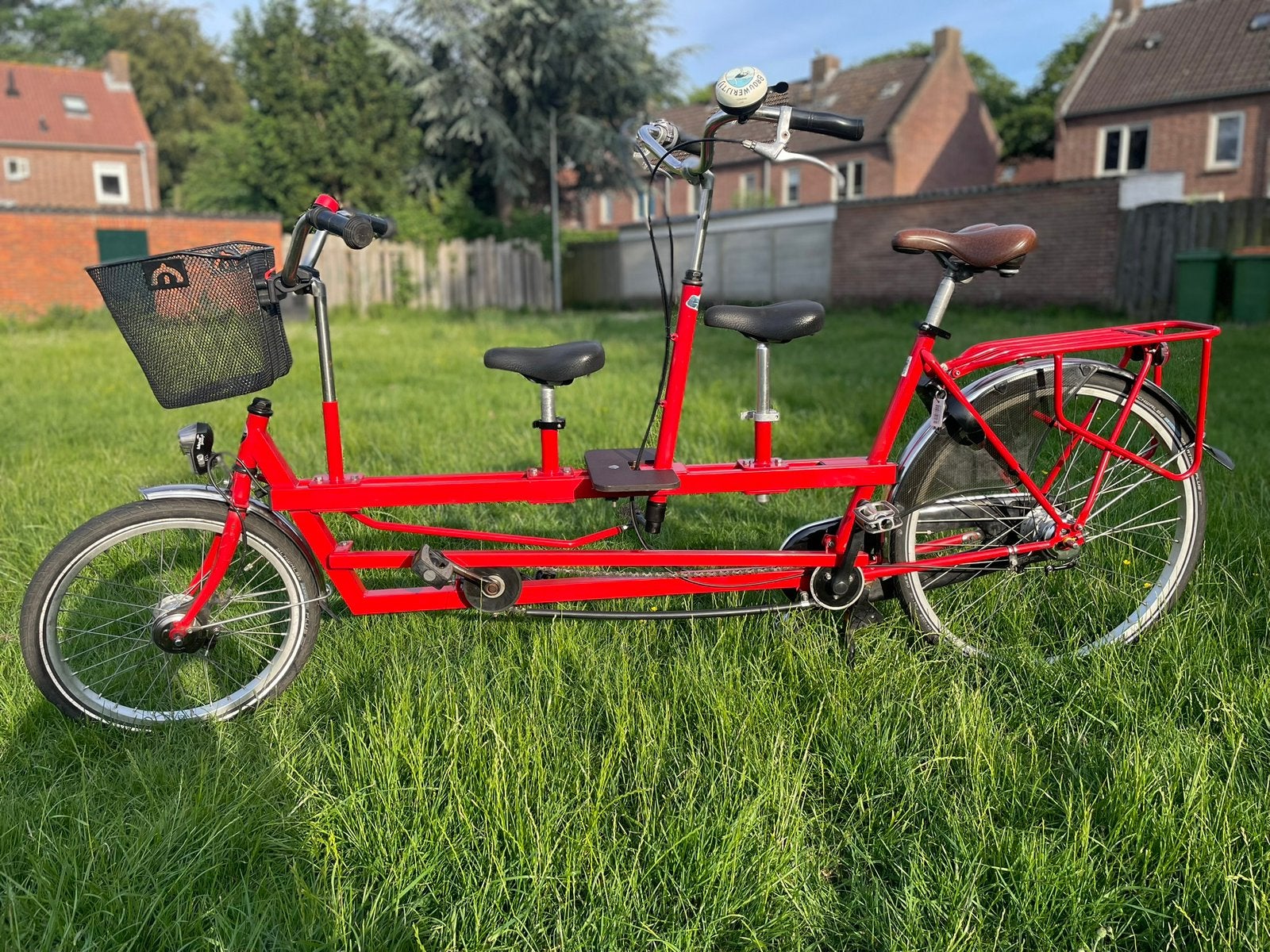Ouder-kind tandem merk Onderwater, 3 persoons fiets, Fietsen en Brommers, Fietsen | Tandems, Ophalen, Minder dan 10 versnellingen