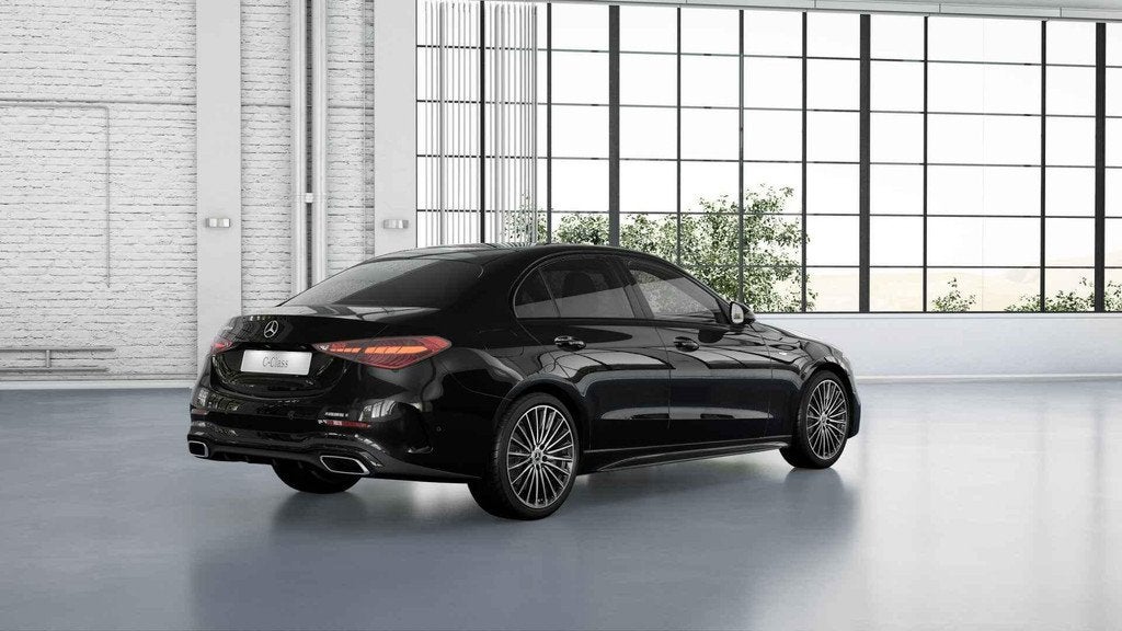 Mercedes-Benz C-klasse 300 de Business Solution AMG | Night, Auto's, Automaat, Achterwielaandrijving, 4 cilinders, Zwart