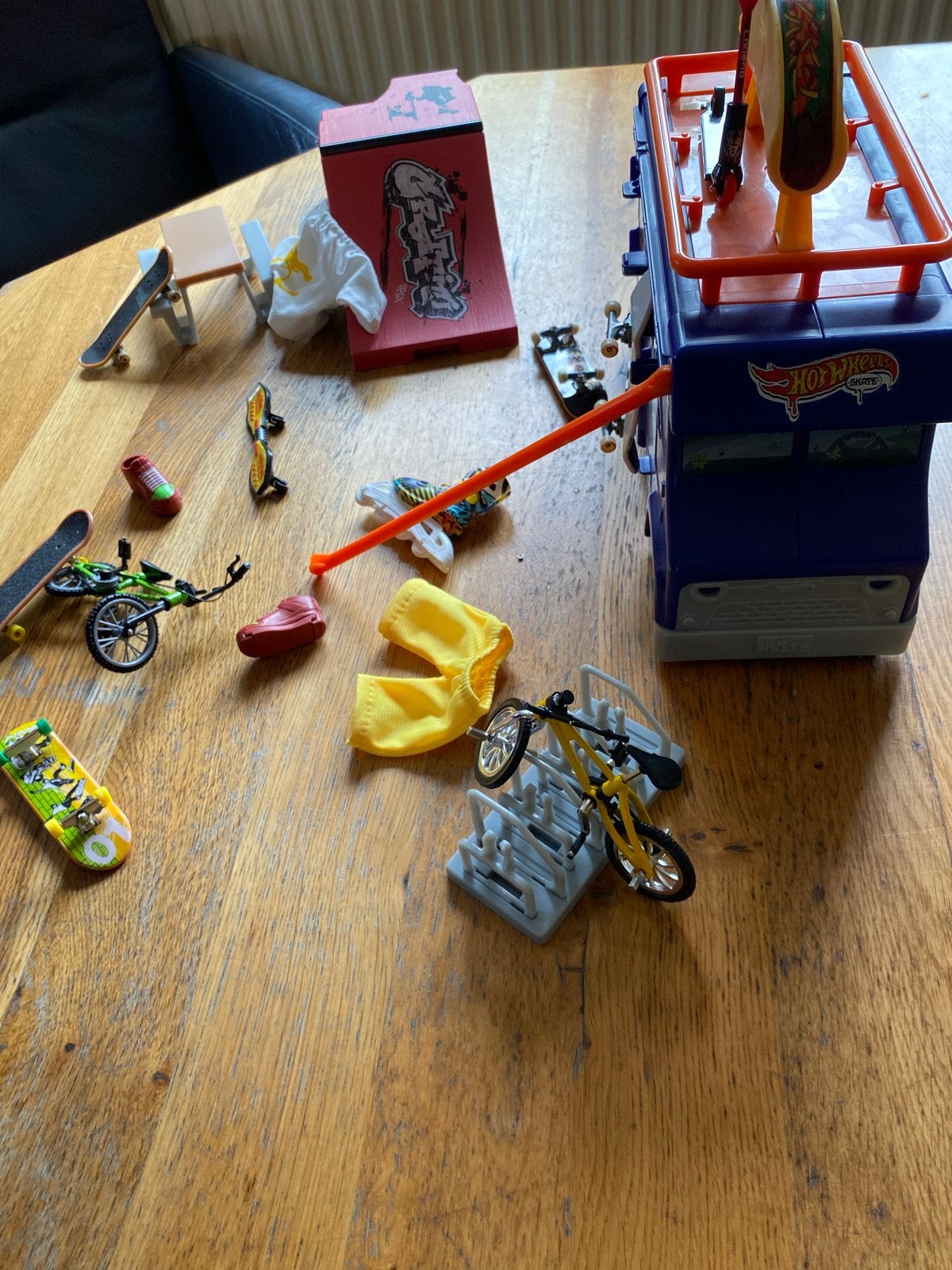 Hot Wheels Skate speelset met accessoires, Ophalen, Gebruikt, Jongen of Meisje