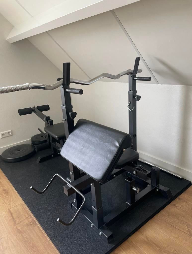 Rubberen mat voor o.a. fitness, Ophalen, Zo goed als nieuw, Fitnessmat