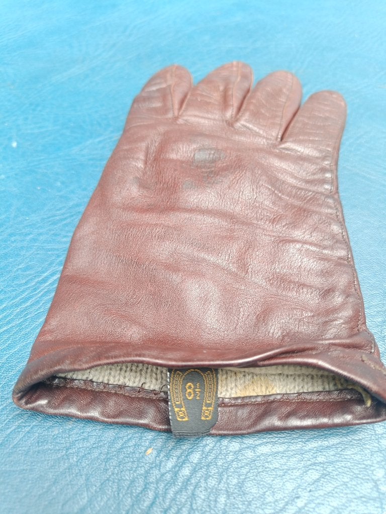 Handschoenen Laimböck bruin 8,5, Maat 38/40 (M), Ophalen of Verzenden, Laimböck, Gedragen