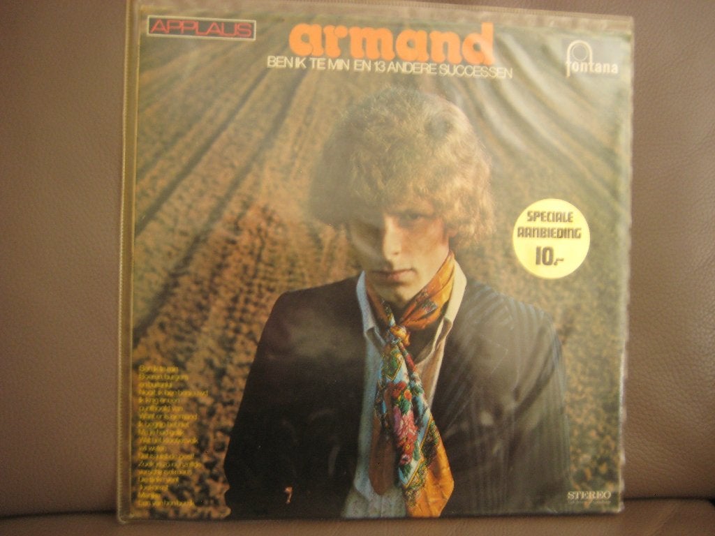 Armand – Ben Ik Te Min En 13 Andere Successen, LP, Ophalen of Verzenden, Zo goed als nieuw, Levenslied of Smartlap