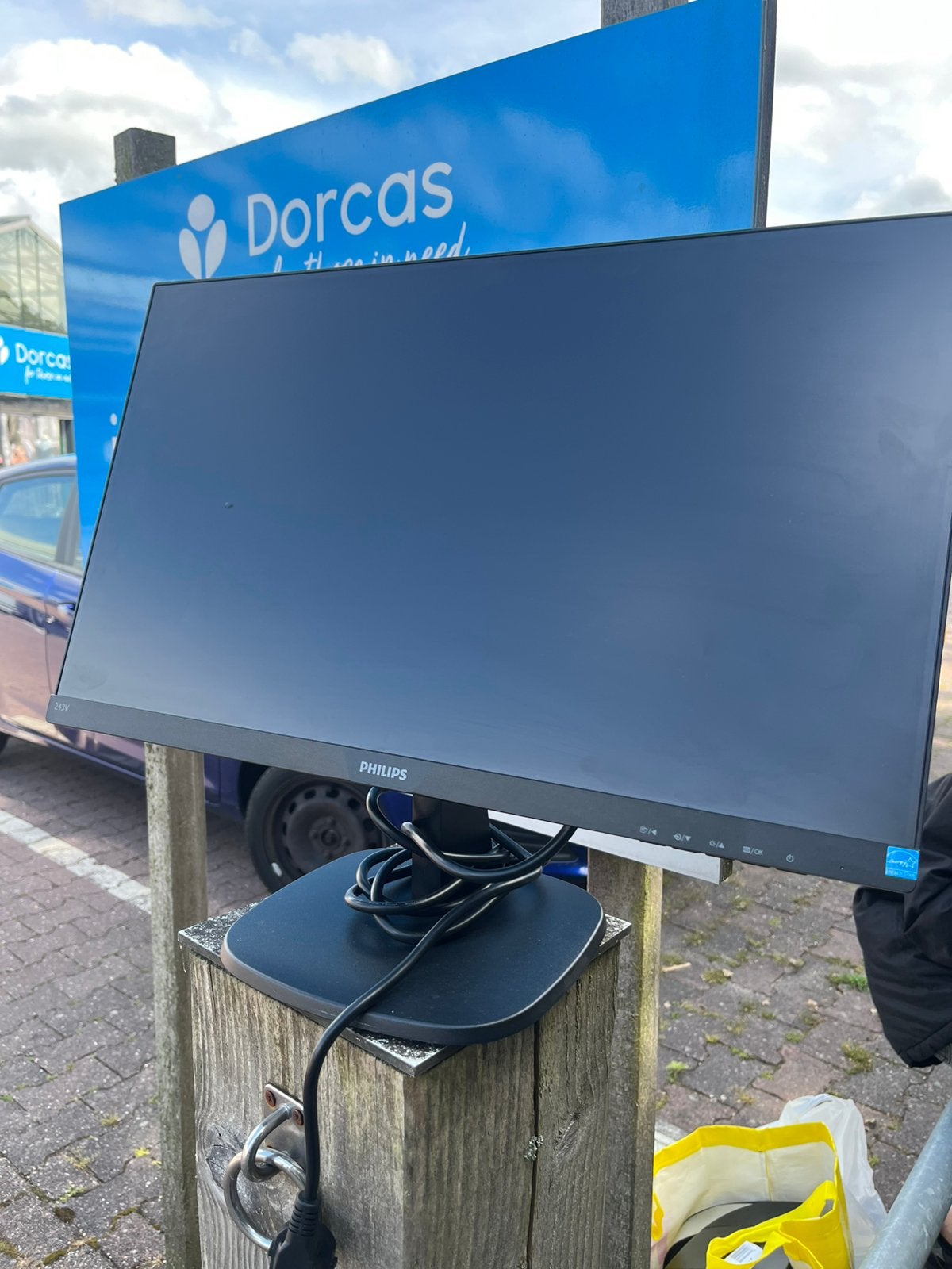 Philips 24” Monitor 243V7Q – Full HD – HDMI/DVI/VGA, Computers en Software, Monitoren, Full HD, Zo goed als nieuw, DVI, 60 Hz of minder
