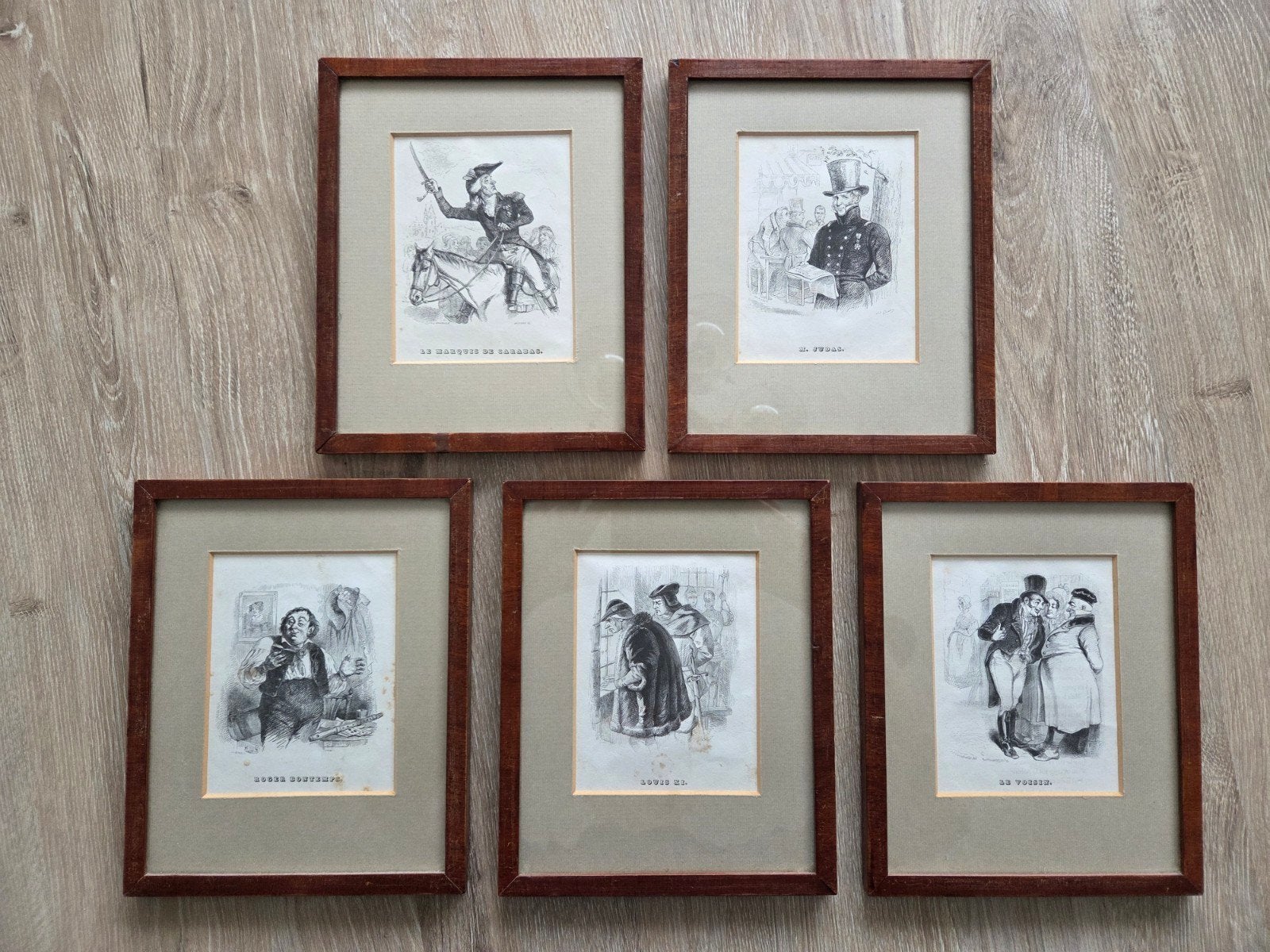 Spotprenten Bonheur Grandville, Ophalen of Verzenden