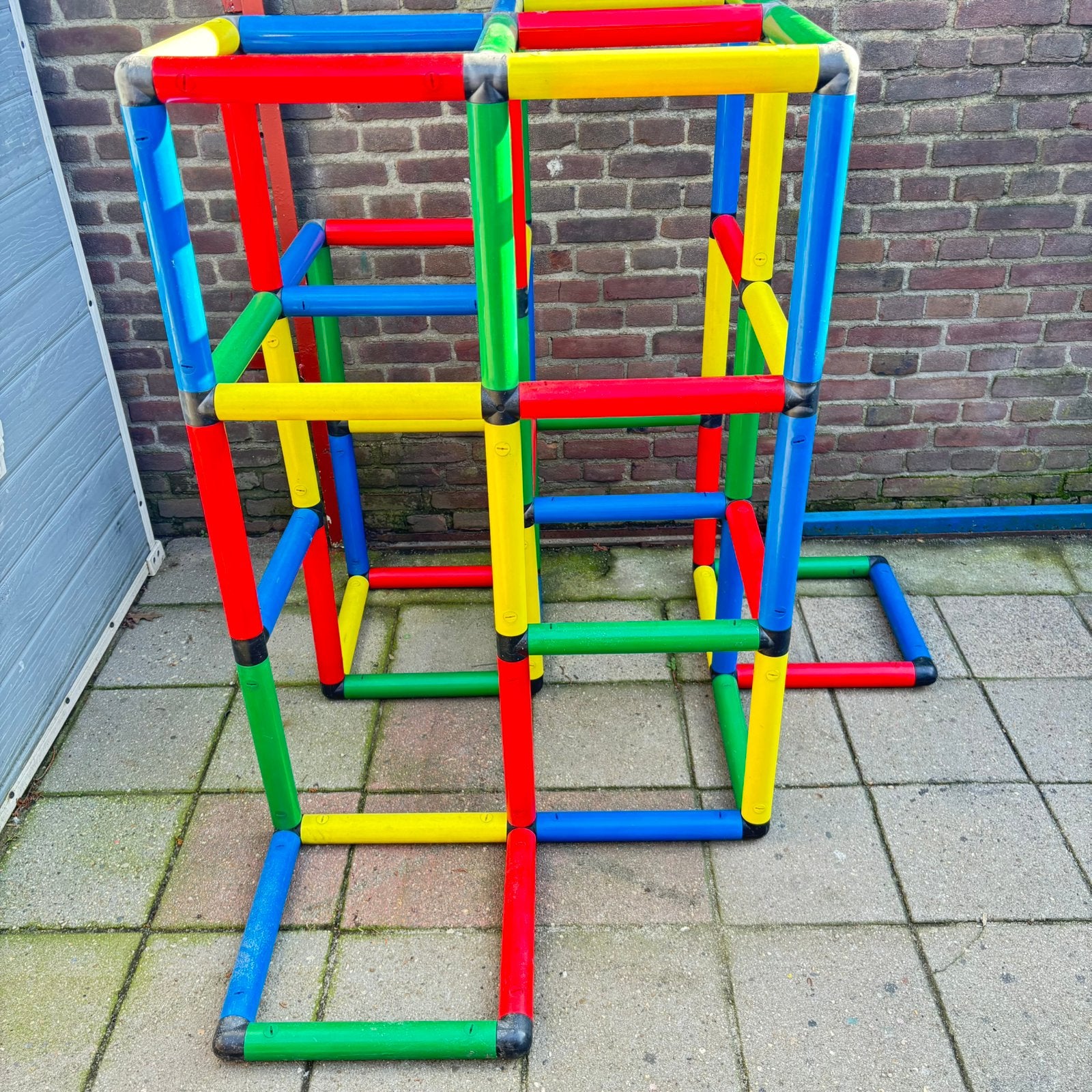 Klimrek leertoren, Kinderen en Baby's, Speelgoed | Buiten | Speeltoestellen, Ophalen, Zo goed als nieuw