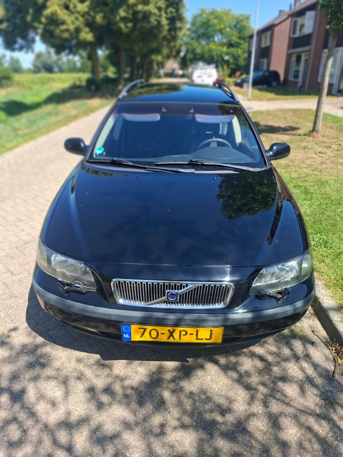 Volvo V70 2.4 T 200PK AUT 2001 Zwart, 1800 kg, Zwart, V70, Stationwagon