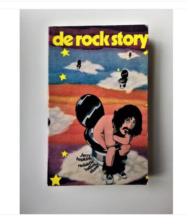 de rockstory- jerry Hopkins uit 1970, Ophalen of Verzenden, Zo goed als nieuw, Jerry hopkins
