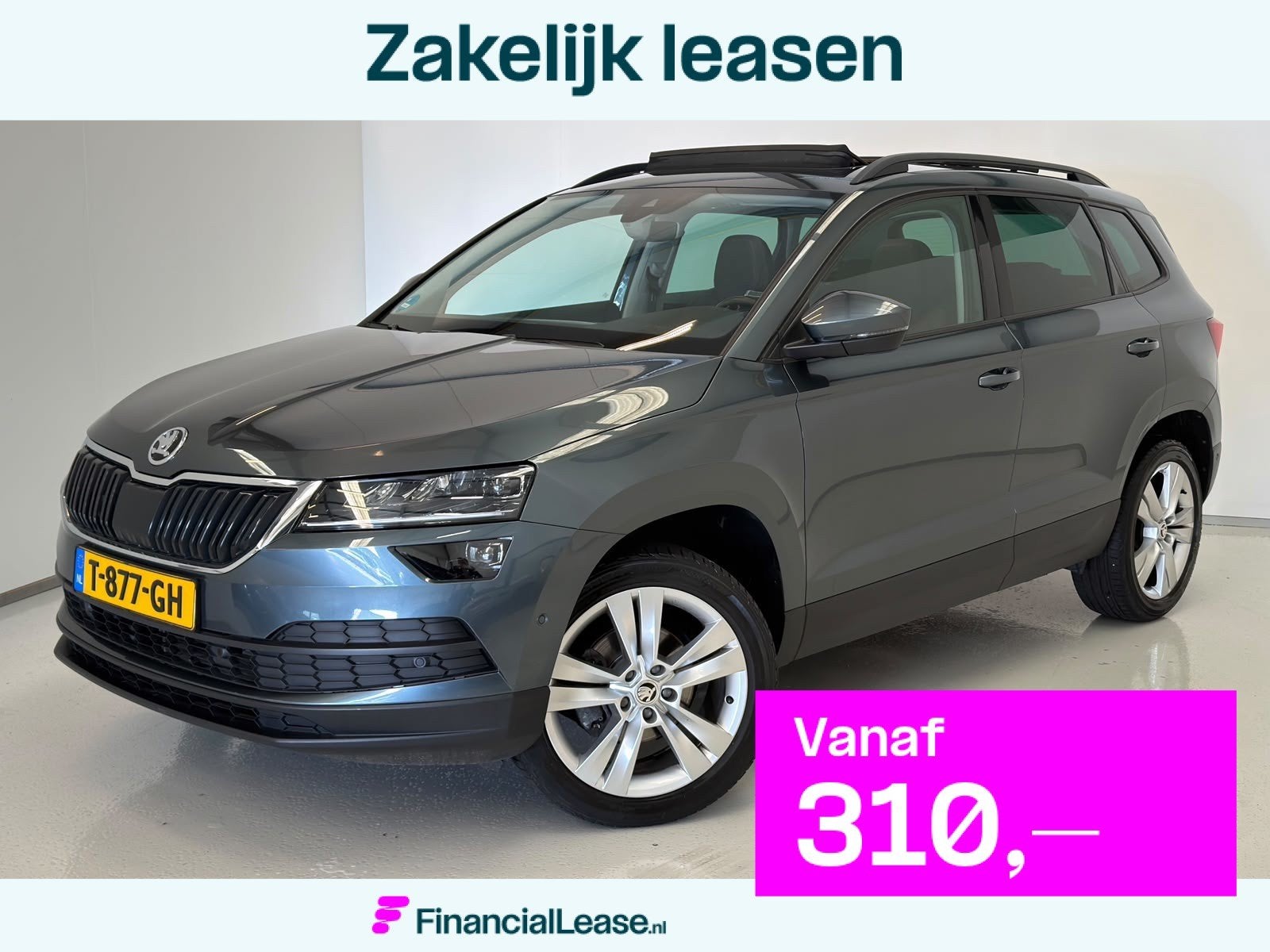 Skoda Karoq 1.5 TSI ACT Style Business / Pano / Trekhaak / A, 4 cilinders, 150 pk, Karoq, 690 kg