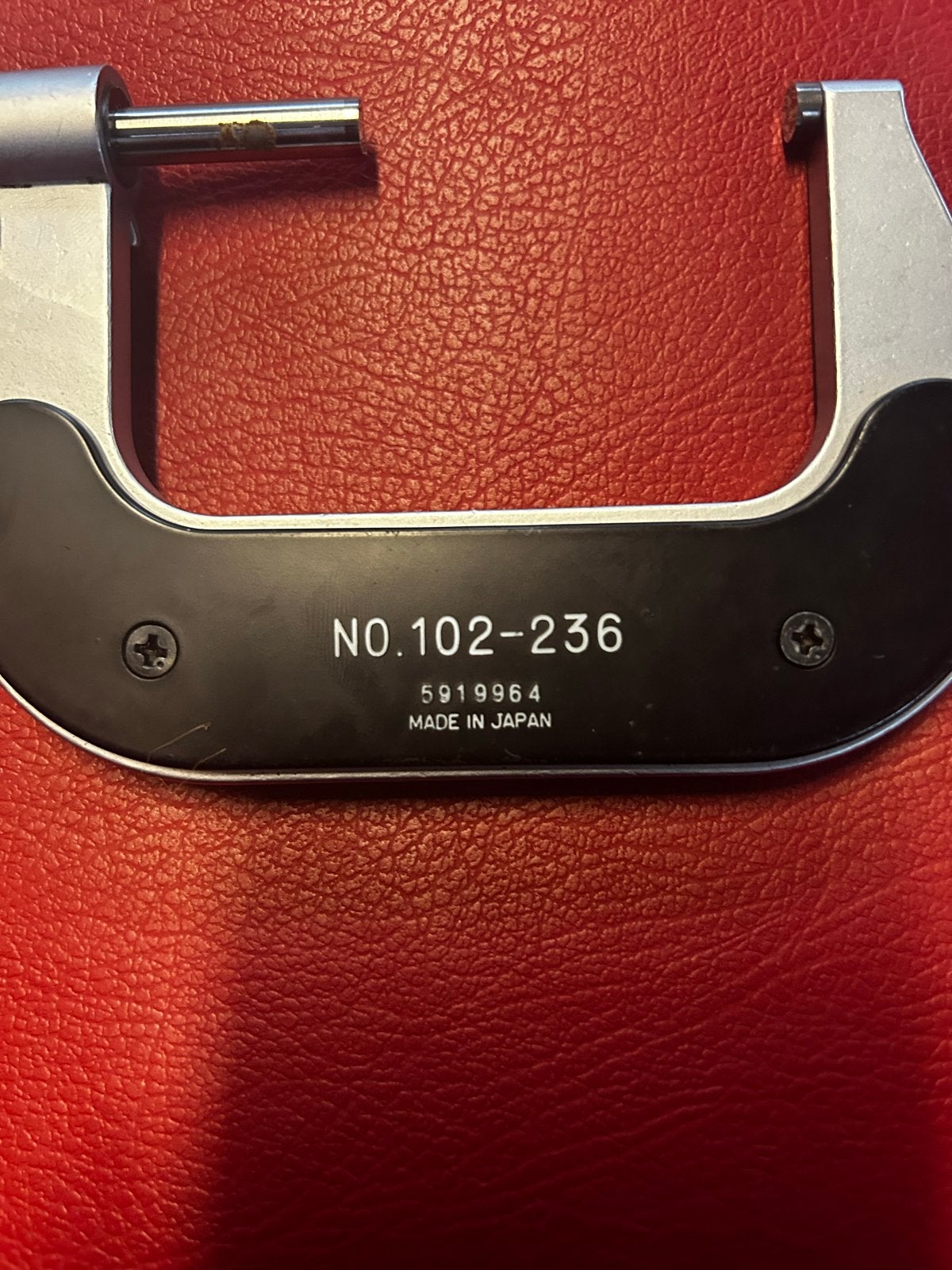 Mitutoyo Micrometer 50-75mm 0.01mm 102-236, Ophalen of Verzenden, Gebruikt, Afstand