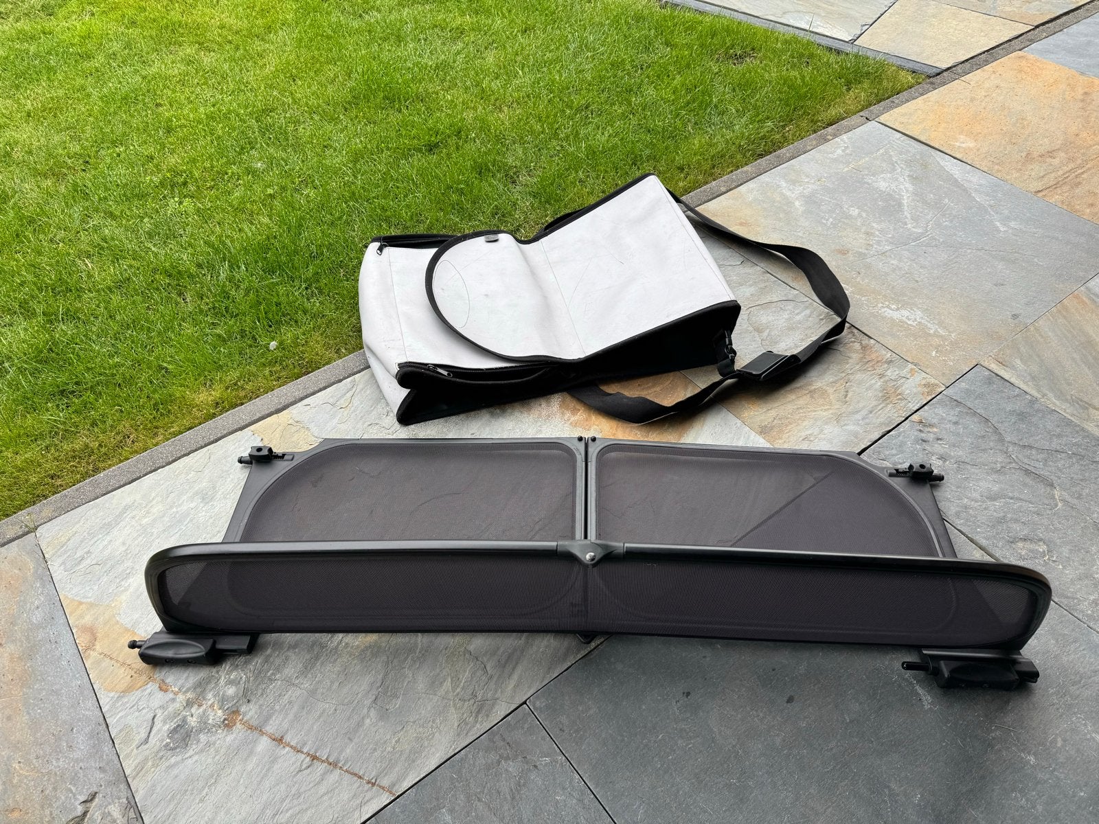 Windscherm voor  mini cooper cabrio met opbergtas, Ophalen of Verzenden, Gebruikt