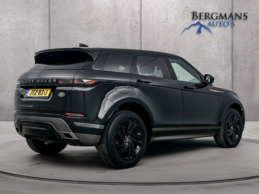 Land Rover Range Rover Evoque - 2.0 P200 AWD R-Dynamic SE //, 4 cilinders, Zwart, Leder, Bedrijf