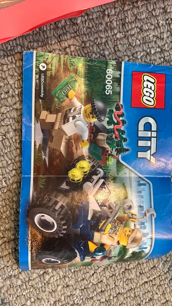Lego city 60065 compleet, City, Lego, Ophalen of Verzenden, Zo goed als nieuw