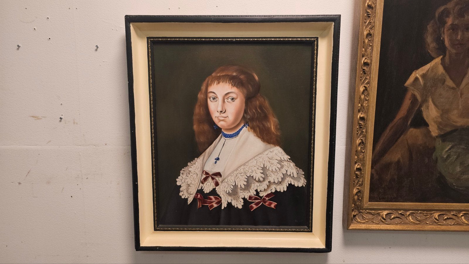 R. Kauffeld - Portret naar Johannes Verspronck (1987), Antiek en Kunst, Ophalen of Verzenden