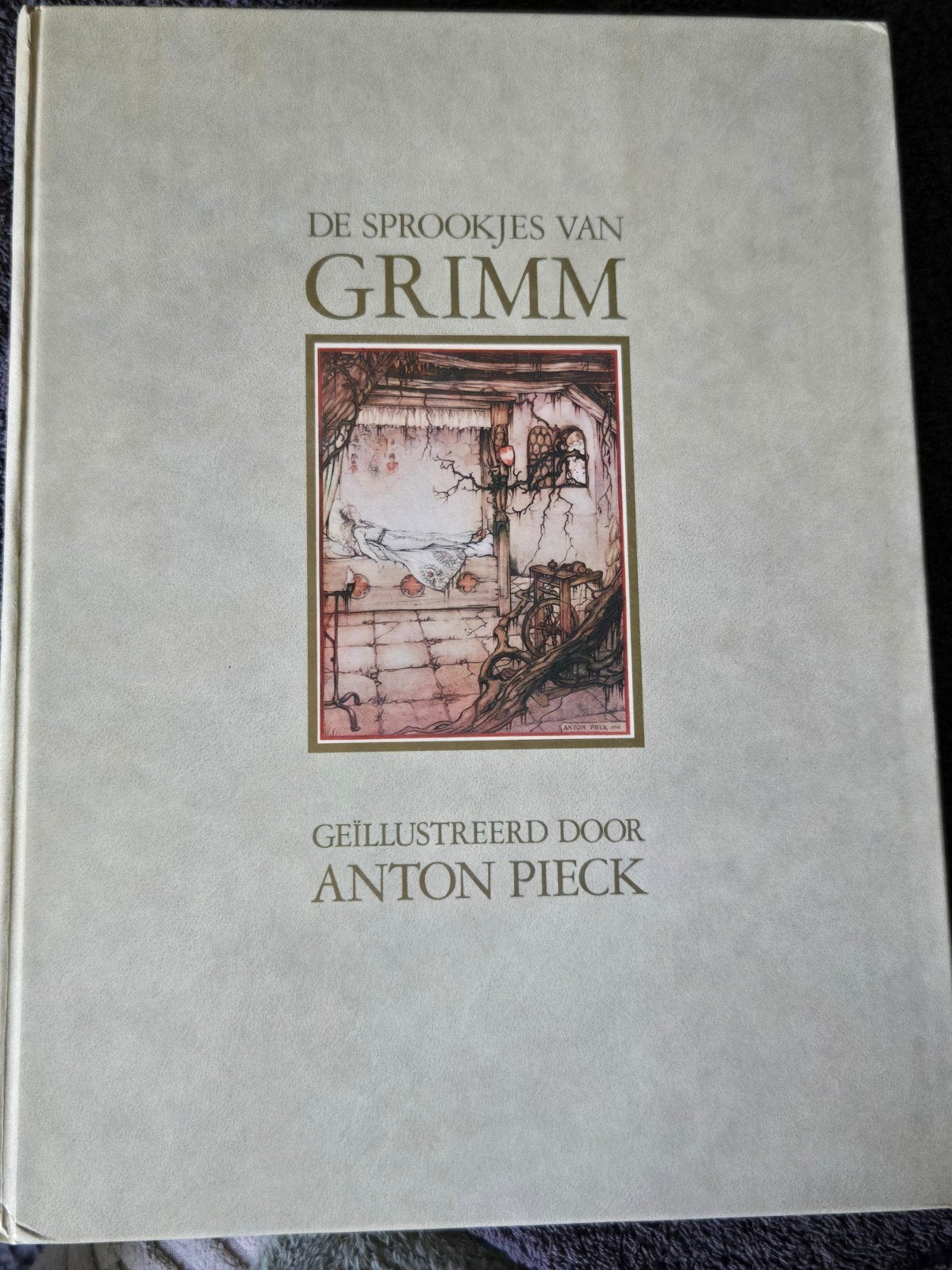 De Sprookjes van Grimm – Anton Pieck – grote hardcover 1984, Boeken, Sprookjes en Fabels, Ophalen of Verzenden, Zo goed als nieuw