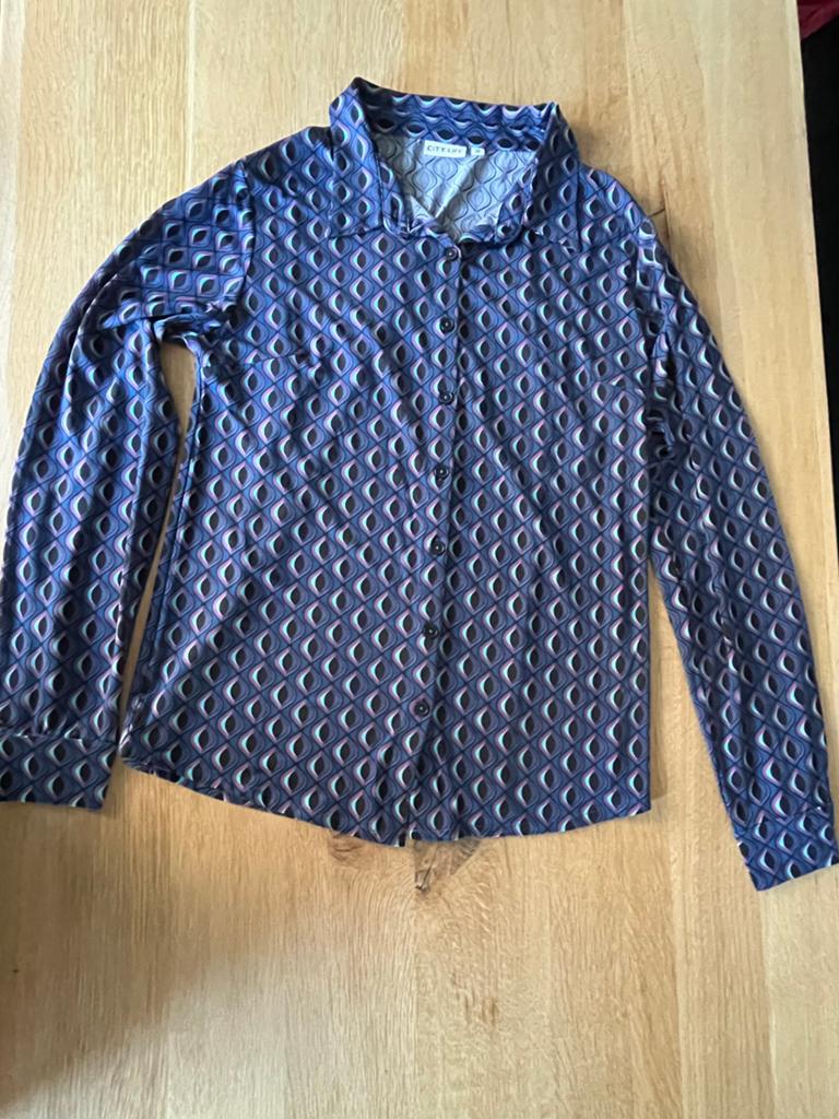 Blouse City Life NIEUW - Maat M, Ophalen of Verzenden, Nieuw, Maat 38/40 (M), Blauw