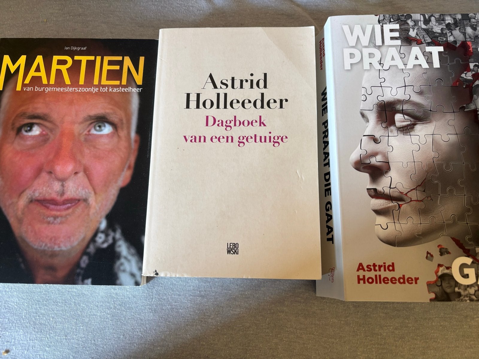 Boeken: Martien Meiland, Astrid Holleeder (2x), Ophalen of Verzenden, Gelezen