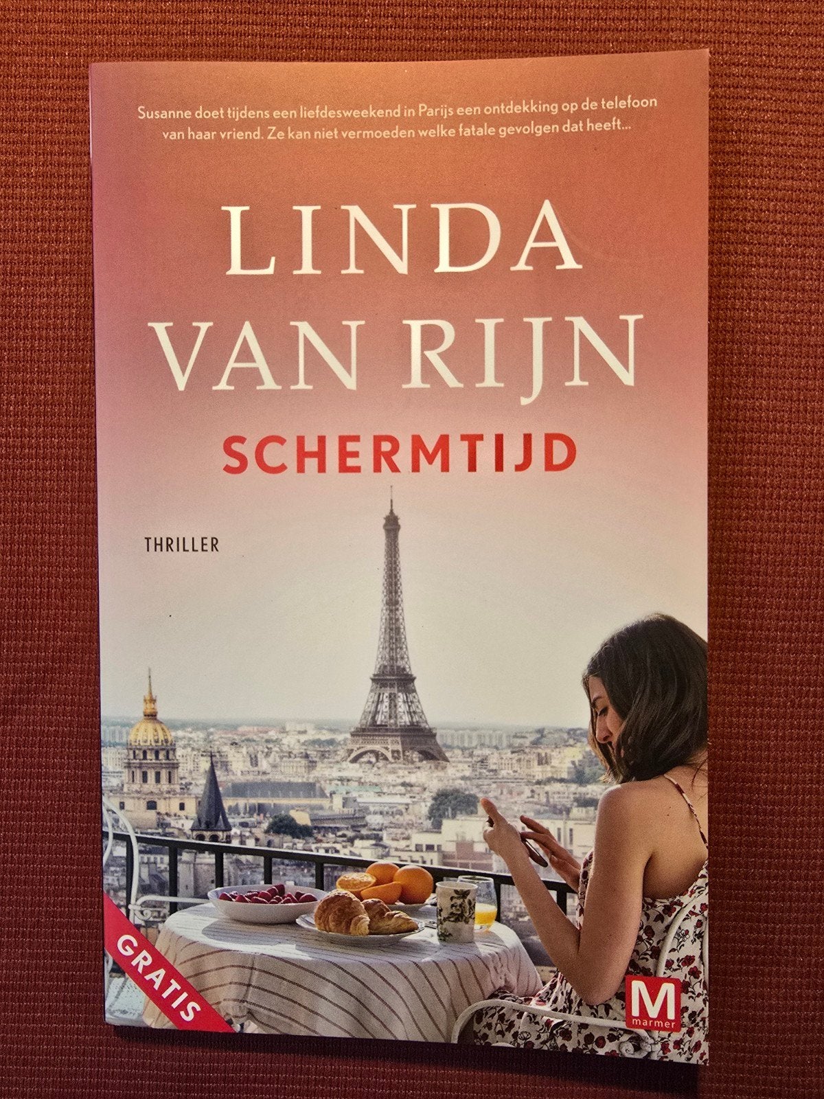 Linda van Rijn - Schermtijd (Thriller), Boeken, Linda van Rijn, Nieuw, Ophalen of Verzenden, Nederland