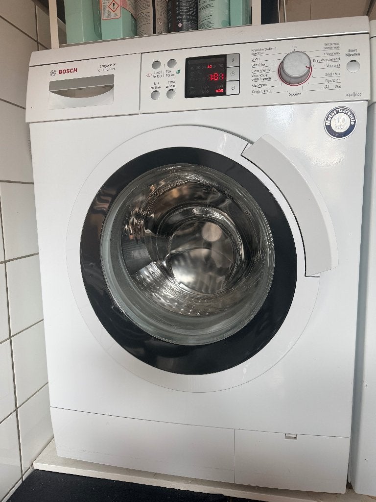 Bosch wasmachine logixx 8 VarioPerfect, Witgoed en Apparatuur, Wasmachines, Ophalen, Gebruikt, Wolwasprogramma, Voorlader
