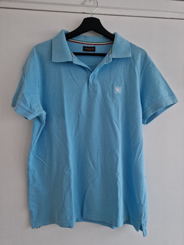 Katoenen polo's in maat L Cappuchino en Mario Russo, Ophalen of Verzenden, Zo goed als nieuw, Maat 52/54 (L), Overige kleuren